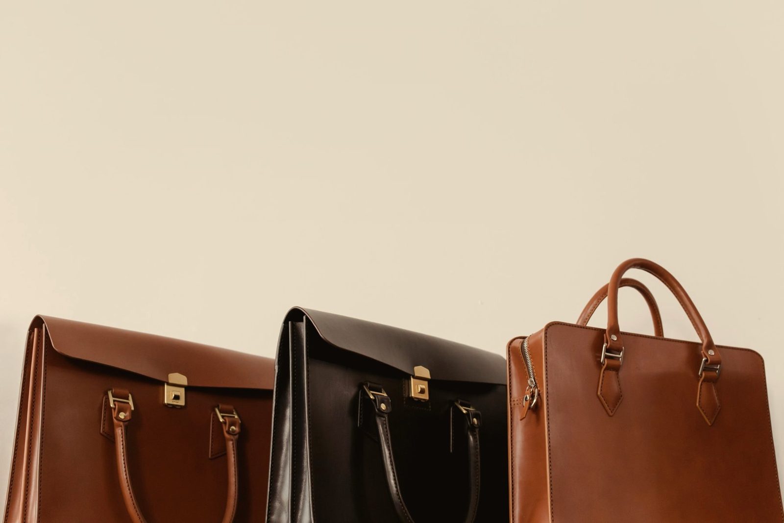 Leather bag collection