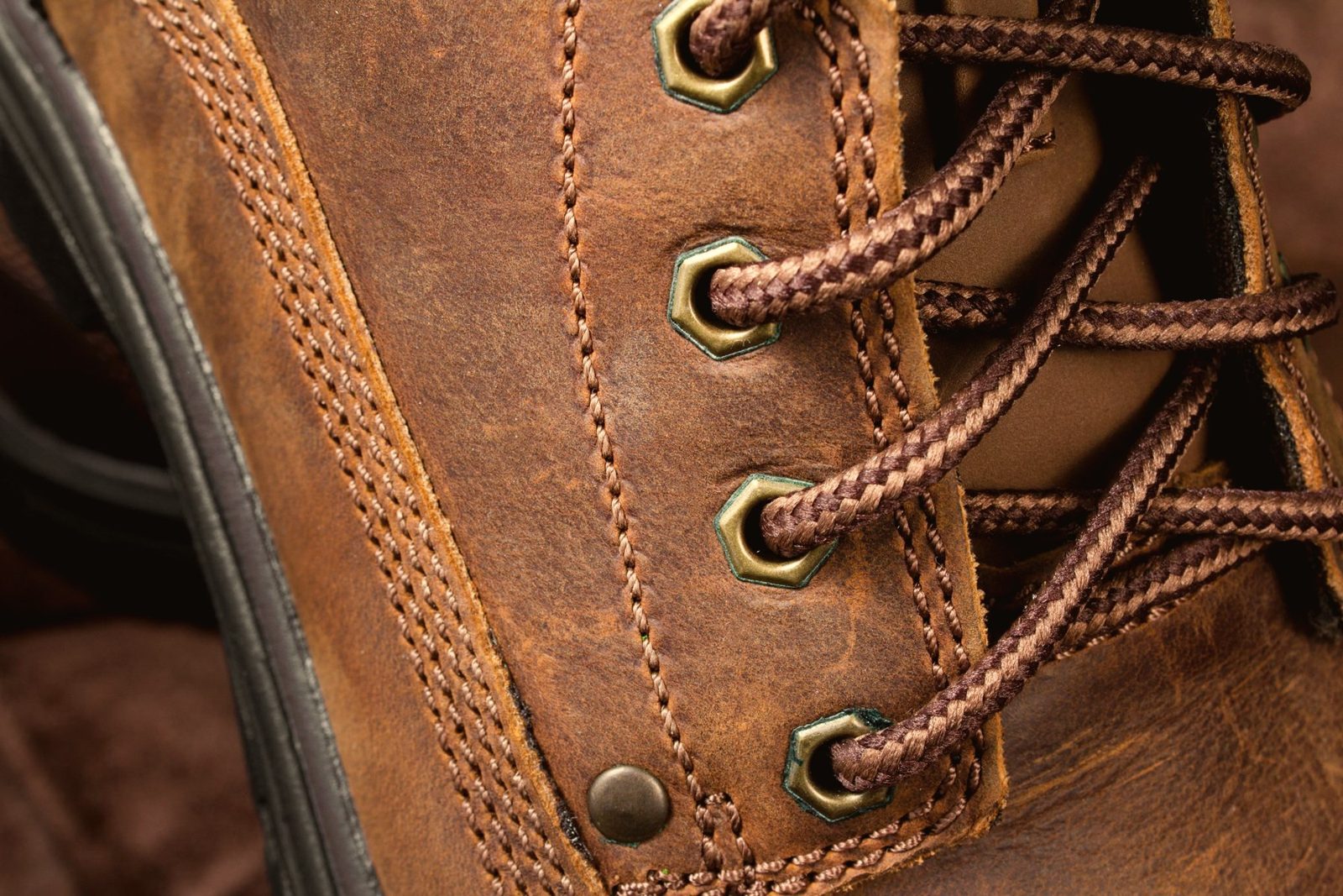 Leather craftsmanship detail